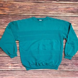Retro turquoise cozy sweater